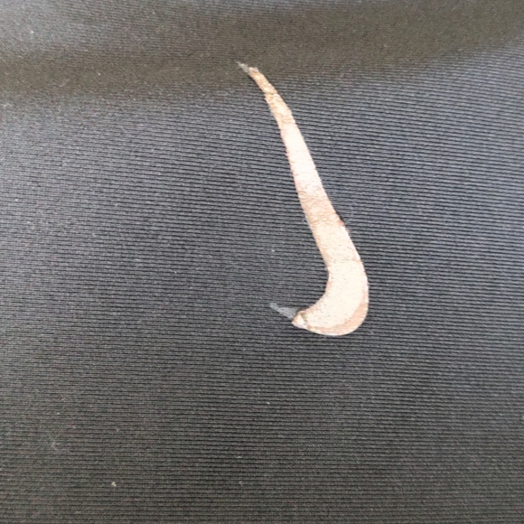 Nike women's black tight dri fit sports gym activewear legging size Medium - Picture 3 of 16